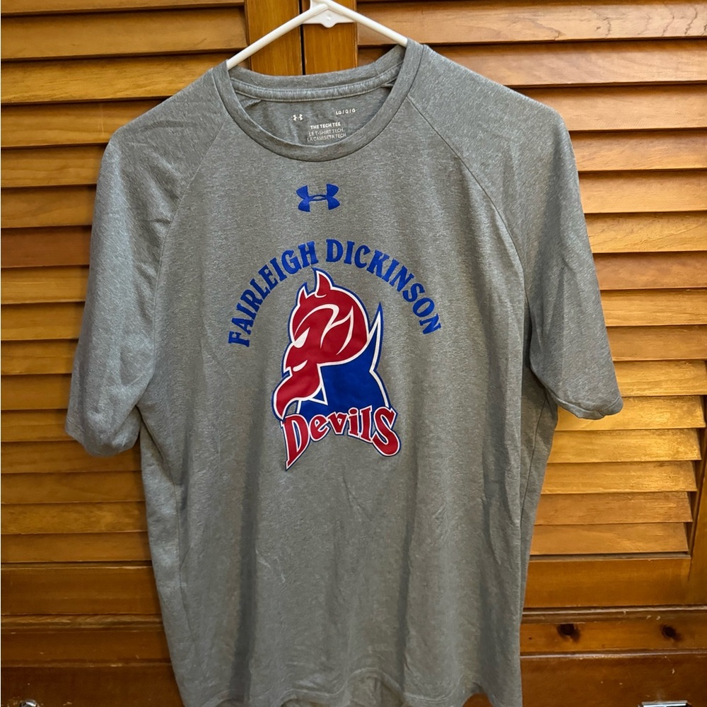 Under Armour Gray Fairleigh Dickinson Devils Tee